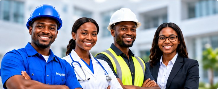 Travailleurs et professionnels