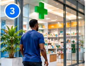 Rendez-vous dans une pharmacie partenaire