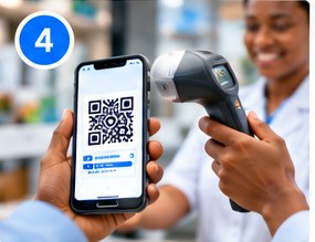 Présentez votre QR Code